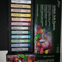 پاستل گچی 12رنگ گالری|لوازم التحریر|سقز, |دیوار