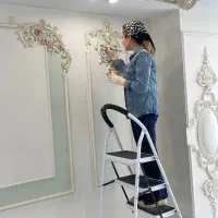نصب و اجرای گچبری پیش ساخته، پتینه، ورق طلا