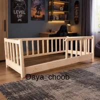 تخت مونته سوری کودک و نوجوان چوبی کد ۲۲۲
