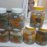 جای حبوبات شیشه‌ای ۷عدد|ظروف نگهدارنده، پلاستیکی، یک‌بارمصرف|تهران, دولت‌آباد|دیوار