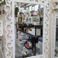 قاب شلف pvc آینه قدی ایستاده بزرگ 120 در 80 دکوری|صنایع دستی و سایر لوازم تزئینی|مشهد, کوشش|دیوار