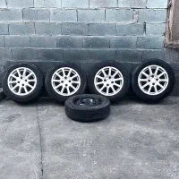 رینگ و لاستیک اسپرت ۱۵ همراه با زاپاس