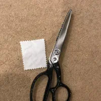 قیچی ژاپنی زیگزاگ عتیقه قدیمی انتیک