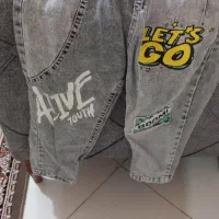 کاپشن دو رو و پافر درحدنو و شلوار در حد نو|کفش و لباس بچه|رشت, حمیدیان|دیوار