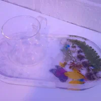 زیر لیوانی رزینی