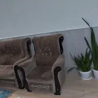 یک دست مبل هفت نفره مناسب برای باغ ویلا