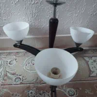 لوستر چوبی ۵و ۳شاخه