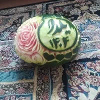 میوه آرایی هندوانه و کدو