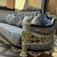 مبل راحتـی طلاکوب|مبلمان خانگی و میز عسلی|تبریز, |دیوار