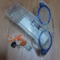 عینک شنای فاکس با گوشگیر و دماغگیر