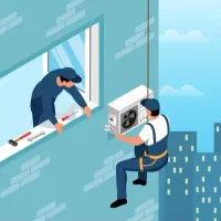 نصب وتعمیرکولرگازی واسپیلت