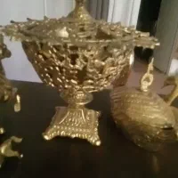 ظروف برنجی|صنایع دستی و سایر لوازم تزئینی|تهران, یافت آباد شمالی|دیوار