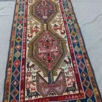 گلیم دستبافت ابریشم سوزنی ورنی دشت مغان اردبیل نو