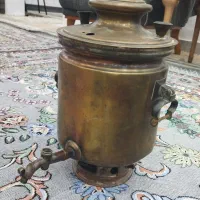 سماور ذغالی با ۹ مهر  سال 1859