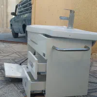 روشویی سفید.نقره ای|لوازم سرویس بهداشتی|ایلام, |دیوار