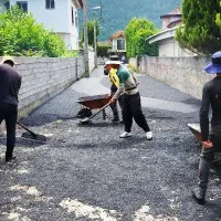 ایزوگام قیرگونی آسفالت وتراشه تهران شمال حتی 1متر