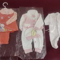 لباس دخترانه نوزادی سیسمونی بچگانه|کفش و لباس بچه|اصفهان, ارغوانیه|دیوار