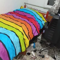 تخت فلزی یکنفره