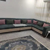 مبل هفت نفره|مبلمان خانگی و میز عسلی|اهواز, شهرک رزمندگان|دیوار