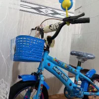 دوچرخه ۱۲ آبی آسمانی خیلی خیلی تمیز