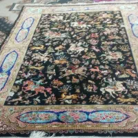 فرش تمام ابریشم|فرش|پیشوا, |دیوار