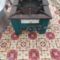 گاز دو شعله بزرگ با دیگ بزرگ مخصوص نذری