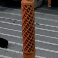 قلیون تنه چوبی