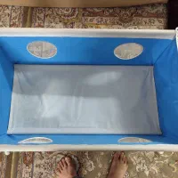 گهواره میلاد در حد نو به خریدار  تخفیف داده میشود|اسباب و اثاث بچه|ابریشم, |دیوار