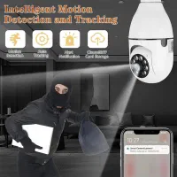 دوربین مداربسته لامپی چرخشی ۳۶۰درجه