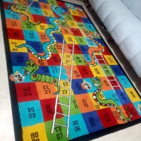 فرش مارپله ی تزیینی