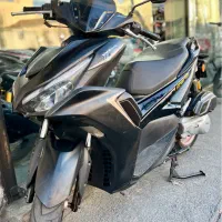 موتور طرح ایروکسNVX170ان وی ایکس مشکی شال طلا بیمه