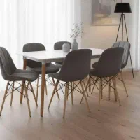 میز صندلی پلاستیکی فانتزی پارچه ای 156