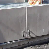 کابینت فلزی|آب‌چکان و نظم‌دهنده ظروف|قم, امامزاده ابراهیم|دیوار