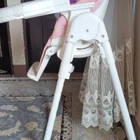 صندلی غذاخوری کودک برند hpy baby درحد نو|تخت و صندلی بچه|مشهد, کوی المهدی|دیوار