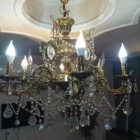 لوستر طلایی|لوستر و چراغ آویز|گرگان, |دیوار