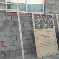 درب آهنی مستحکم درب حیات