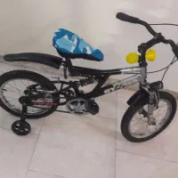 دوچرخه ۱۶ کمک فنر دار.|دوچرخه، اسکیت، اسکوتر|بومهن, |دیوار