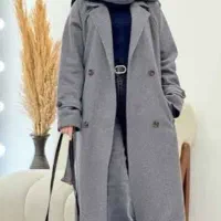 پالتو فوتر طوسی