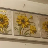 تابلو آفتابگردان برجسته