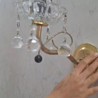 لوستر دیواری تک لاله