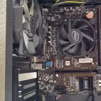 کیس کامل نسل ۱۲  h610 cpu 12100  ram8Gb  تضمینی|رایانه رومیزی|تهران, جمهوری|دیوار