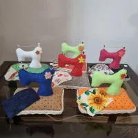 جاسوزنی طرح چرخ خیاطی