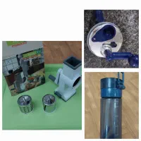 آبلیمو خوری. خورد کن. رنده سه کاره .بطری