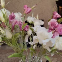 ده شاخه گل مصنوعی