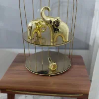 استند طرح قفس با وسایل داخلش نونو