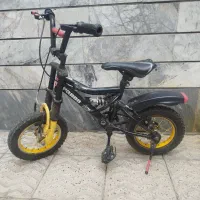 دوچرخه سایز ۱۲ بچه گانه فنر دار