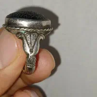 انگشتر نقره حدید