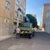 جرثقیل خاور دکل بلند تانکر کانکس ستون فرصنعتی|خدمات حمل و نقل|تبریز, |دیوار