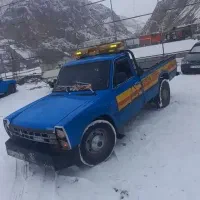 نیسان یدک کش جرثقیل خودرو بر امدادخودرو