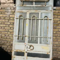 درب آهنی 125 در 265 ترتمیز باشیشه بدون پوسیدگی